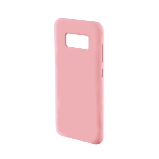 Capa de Silicone para Samsung Galaxy S8 Rosa